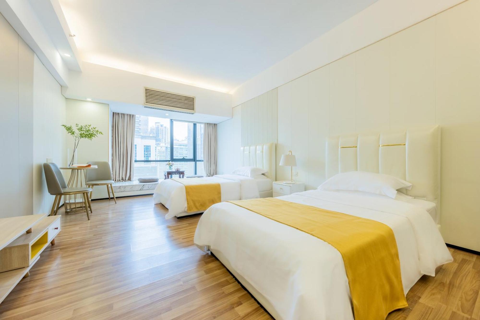 Lavande International Aparthotel Us Consulate General Guangzhou Zhujiang New Town Metro Branch - Free Shuttle Bus To Canton Fair Complex During Canton Fair Period & Free Vpn Internet Access Exterior foto